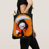 Tote Bag Grim Reaper Déplaisant Drôle Cartoon (De près)