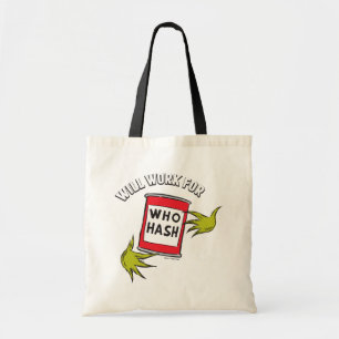 Tote Bag Grinch Classique Travaillera pour Qui Hachis Cit