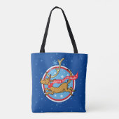 Tote Bag Grinch | Joyeux Grinchmas, Max ! (Dos)