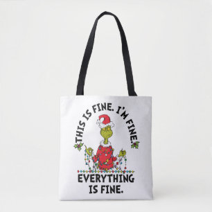 Tote Bag Grinch Tout va bien