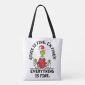 Tote Bag Grinch | Tout va bien (Dos)