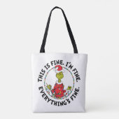 Tote Bag Grinch | Tout va bien (Dos)