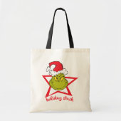 Tote Bag Grinch | Trésor de fêtes (Devant)