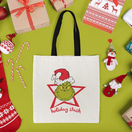 Tote Bag Grinch | Trésor de fêtes
