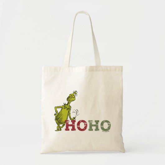 Tote Bag Grinche | Ho Ho Ho (Devant)