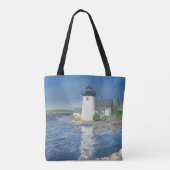 Tote Bag Grindle Point Lighthouse (Dos)