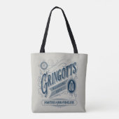 Tote Bag GRINGOTTS Assistant Banque Vintage Graphique (Dos)