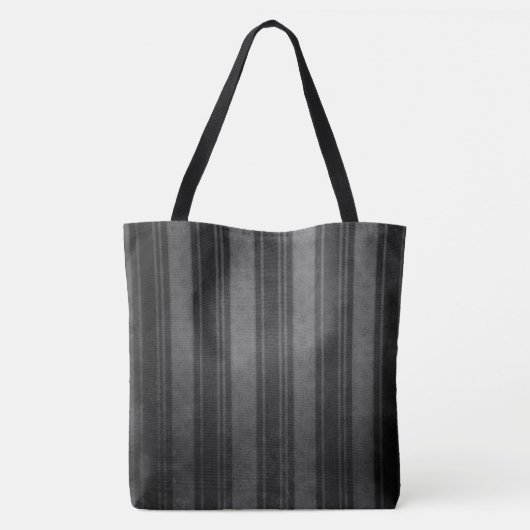 Tote Bag Gris foncé (Dos)
