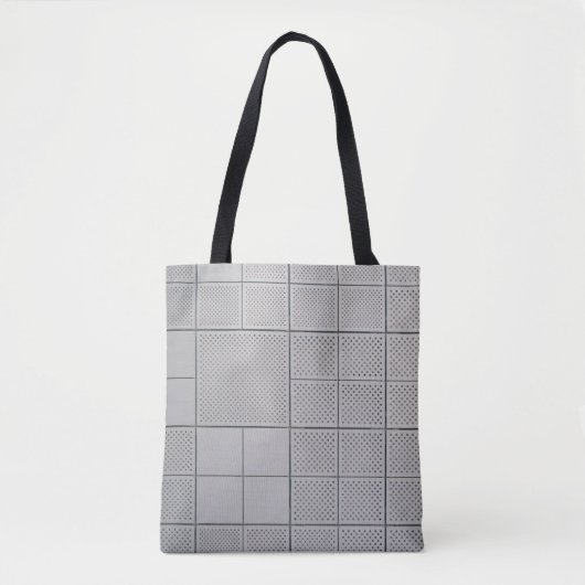 Tote Bag Gris numérique (Devant)