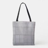 Tote Bag Gris numérique (Dos)