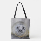 Tote Bag Gris Sceau cueilli (Dos)