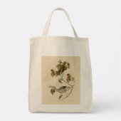 Tote Bag Grive de bois des oiseaux d'Amérique d'Audubon (Dos)