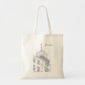 Tote Bag Grodno Biélorussie Architecture Ville Vue Château (Devant)