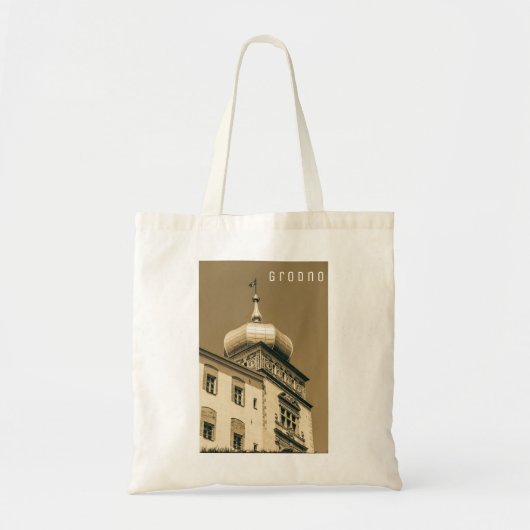 Tote Bag Grodno Biélorussie Architecture Ville Vue Château (Devant)