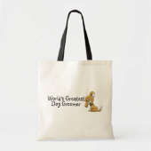 Tote Bag Groomer du plus grand chien des mondes (Devant)