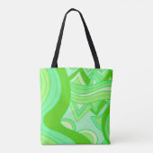 Tote Bag Groovy Greens (Dos)