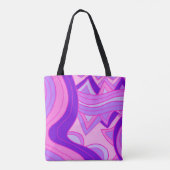 Tote Bag Groovy Pinks (Dos)