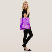 Tote Bag Groovy Pinks (Sur le modèle)