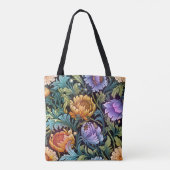 Tote Bag Gros Beaux Chrysanthèmes (Dos)
