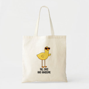 Tote Bag Gros Canard Et Belle Chatte Animale Drôle