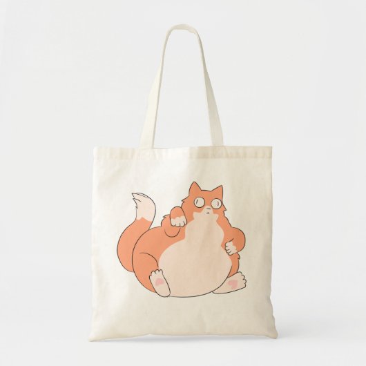 Tote Bag Gros chat (Devant)
