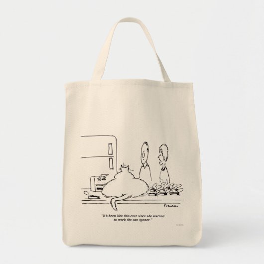 Tote Bag Gros chat (Devant)