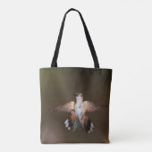 Tote Bag Gros Colibri à queue large (Dos)