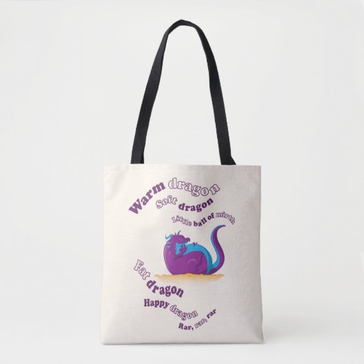 Tote Bag Gros dragon (Devant)