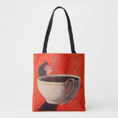 Tote Bag gros papier à café (Devant)