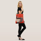 Tote Bag gros papier à café (Sur le modèle)