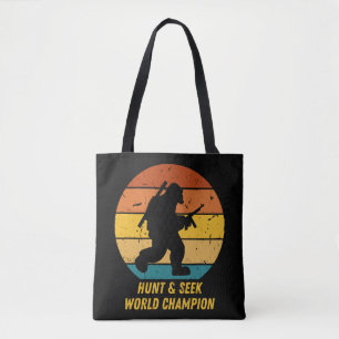 Tote Bag Gros pied Ne voulez pas se cacher et chercher de n