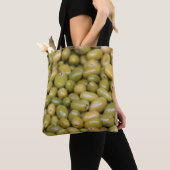 Tote Bag Gros plan sur des olives vertes (De près)