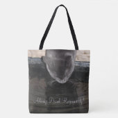 Tote Bag Grosse voiture amusante Fourre-tout (Devant)