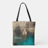 Tote Bag Grotte de cristal, Bermudes (Dos)