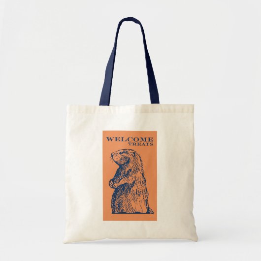 Tote Bag groundhog fourre-tout (Devant)
