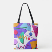 Tote Bag Groupe #9-3 de Memphis (Dos)