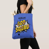 Tote Bag Groupe de jeunes chrétiens de God Squad (De près)