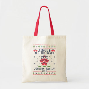 Tote Bag Groupe de jumelage de famille de croisières de Noë