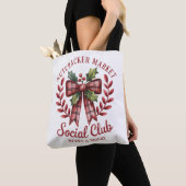 Tote Bag Groupe de marché de shopping du Nutcracker Social (De près)