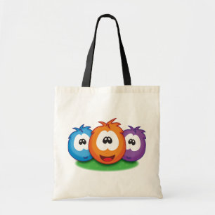 Tote Bag Groupe de style d'icône Sneezies