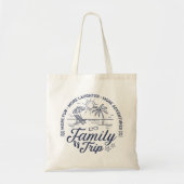 Tote Bag Groupe de voyage familial personnalisé Vacances pl (Devant)
