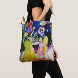 Tote Bag Groupe en crinolines par Wassily Kandinsky