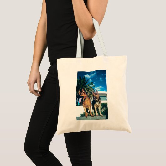 Tote Bag groupe german shepherd (Devant (produit))