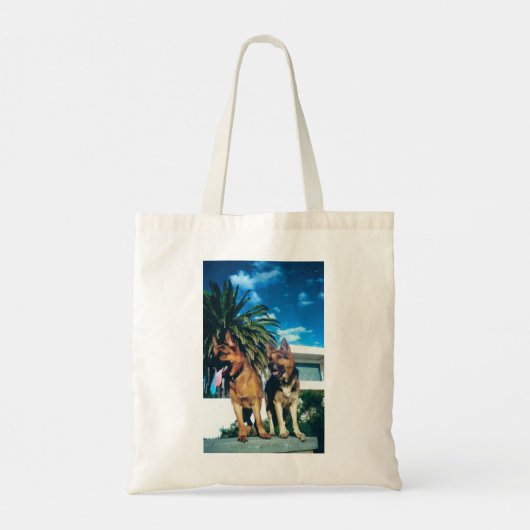 Tote Bag groupe german shepherd (Dos)