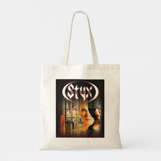 Tote Bag Groupe rock américain rétro styx cadeau ventilateu (Dos)