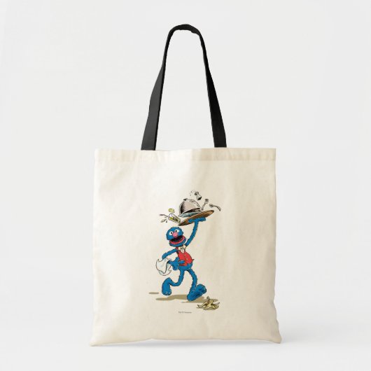 Tote Bag Grover le serveur vintage (Devant)