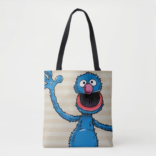 Tote Bag Grover vintage (Devant)