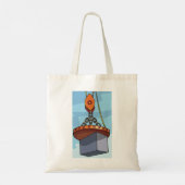 Tote Bag Grue de levage (Dos)