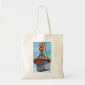 Tote Bag Grue de levage (Devant)
