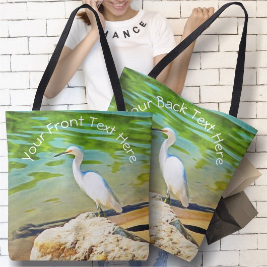 Tote Bag Grue Sur La Rivière Mismaloya 0335